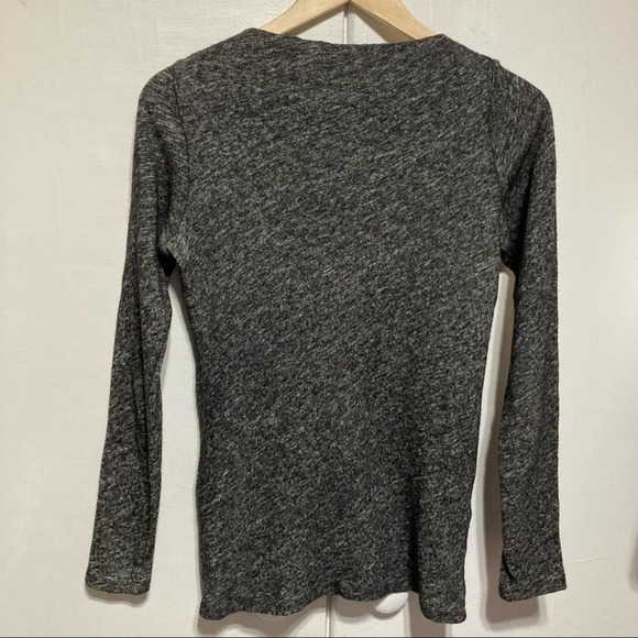 Eileen Fisher Organic Cotton & Wool Blend Boat Neck Sweater, Grey, XS - Picture 7 of 10